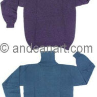 Turtle Neck Alpaca Sweater - 11261725