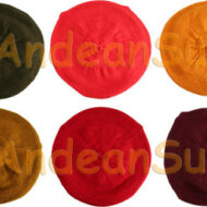 Solid Color Alpaca Beret - 16761702
