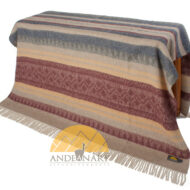 Alpaca-Blanket-Throw-Southwestern-Design-Burgundy-Combo