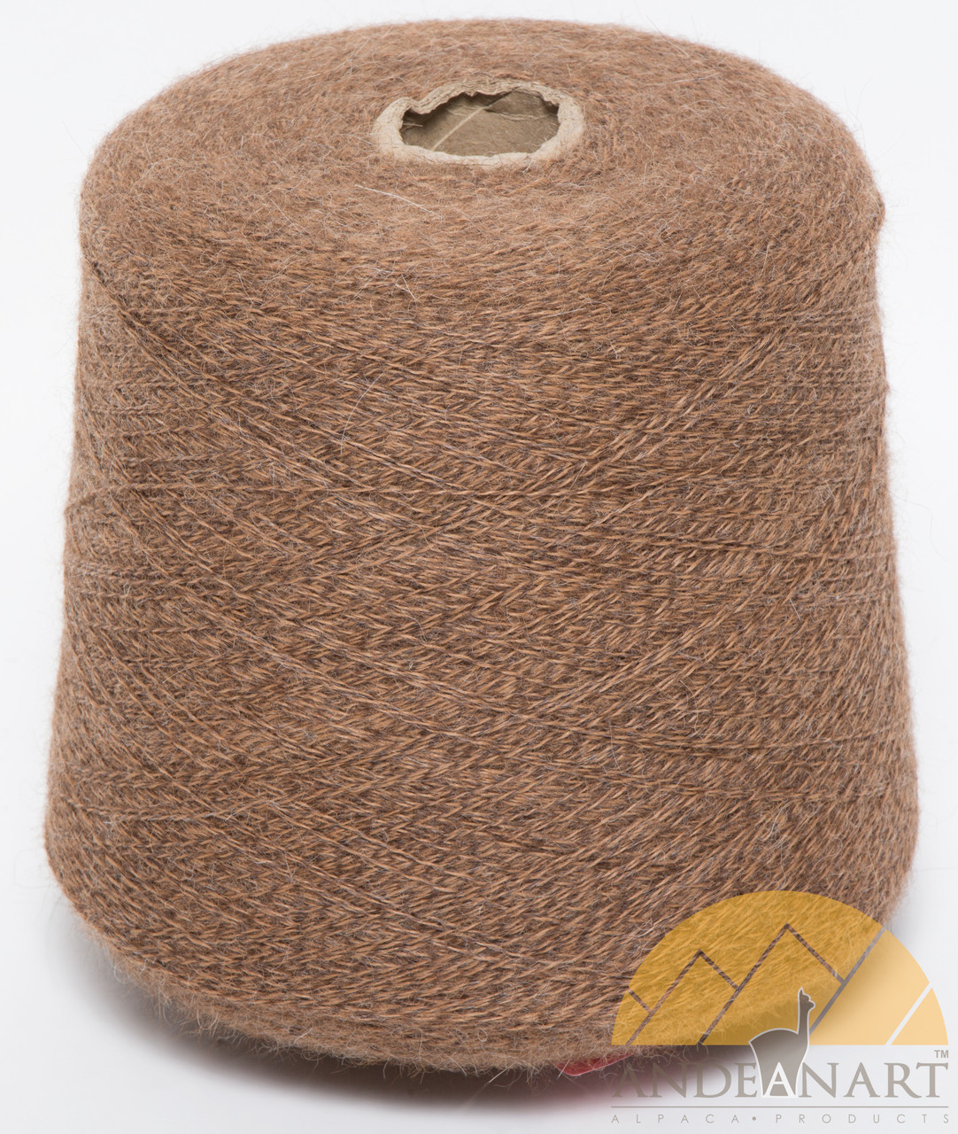 100% Alpaca FS Yarn Cone Marled Trend - Camel / Brown - 2L651 - 16702103