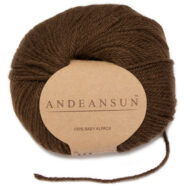 100% Baby Alpaca Skeins - Set of ten by AndeanSun - Brown 302 - 16702002