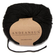 100% Baby Alpaca Skeins - Set of ten by AndeanSun - Black 500 - 16702002