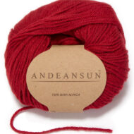 100% Baby Alpaca Skeins - Set of ten by AndeanSun - Red 2055 - 16702002