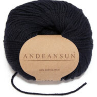 100% Baby Alpaca Skeins - Set of ten by AndeanSun - Dark Blue 1667 - 16702002