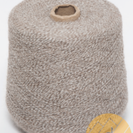 100% Alpaca FS Yarn Cone Marled Trend - Light Rose Brown / Ivory - 2L051 - 16700216