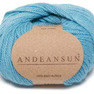 100% Baby Alpaca Skeins - Set of ten by AndeanSun - Aquamarine 5862 - 16702002
