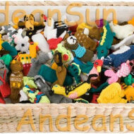 36 (3 Dozen) Hand Knitted Finger Puppets ASSORTED Animals - 15941776