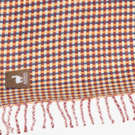 Basket Weave Alpaca Throw - Alpaca AND ACRYLIC Blend Blanket by Alpaca Carrasco - Burgundy - Dijon - Blue - 16893609