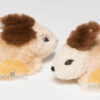 Alpaca Fur Rabbit - Laying - Alpaca Fur Stuffed Animal - Mixed Colors - 15961612