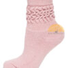 Alpaca Scrunch Low Crew Terry-lined Socks Premium Quality - AndeanSun - US STOCK - Pink Mauve - 16711728