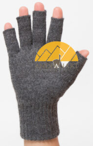 FINGERLESS Classic Blend Alpaca Gloves Made with 50% Alpaca Yarn by AndeanSun - US STOCK