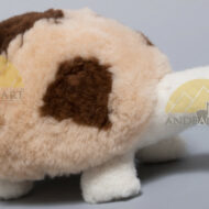Alpaca Fur Turtle 5.5" fur to fur - Assorted Color - 15981602