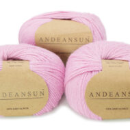 100% Baby Alpaca Skeins - Set of ten by AndeanSun - Pink RJ3425 - 16702002