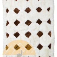 Alpaca Fur Rug - Alpaca Diamond Shape - 72161002WHBN