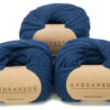 100% Baby Alpaca Skeins - Set of THREE by AndeanSun - Steel Blue - 16702003