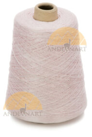 Mercerized Pima Cotton Cone - Approx. 1 kilo / 2.2 lbs - Soft Pink- 16602101