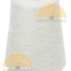 Mercerized Pima Cotton Cone - Approx. 1 kilo / 2.2 lbs - White - 16602101