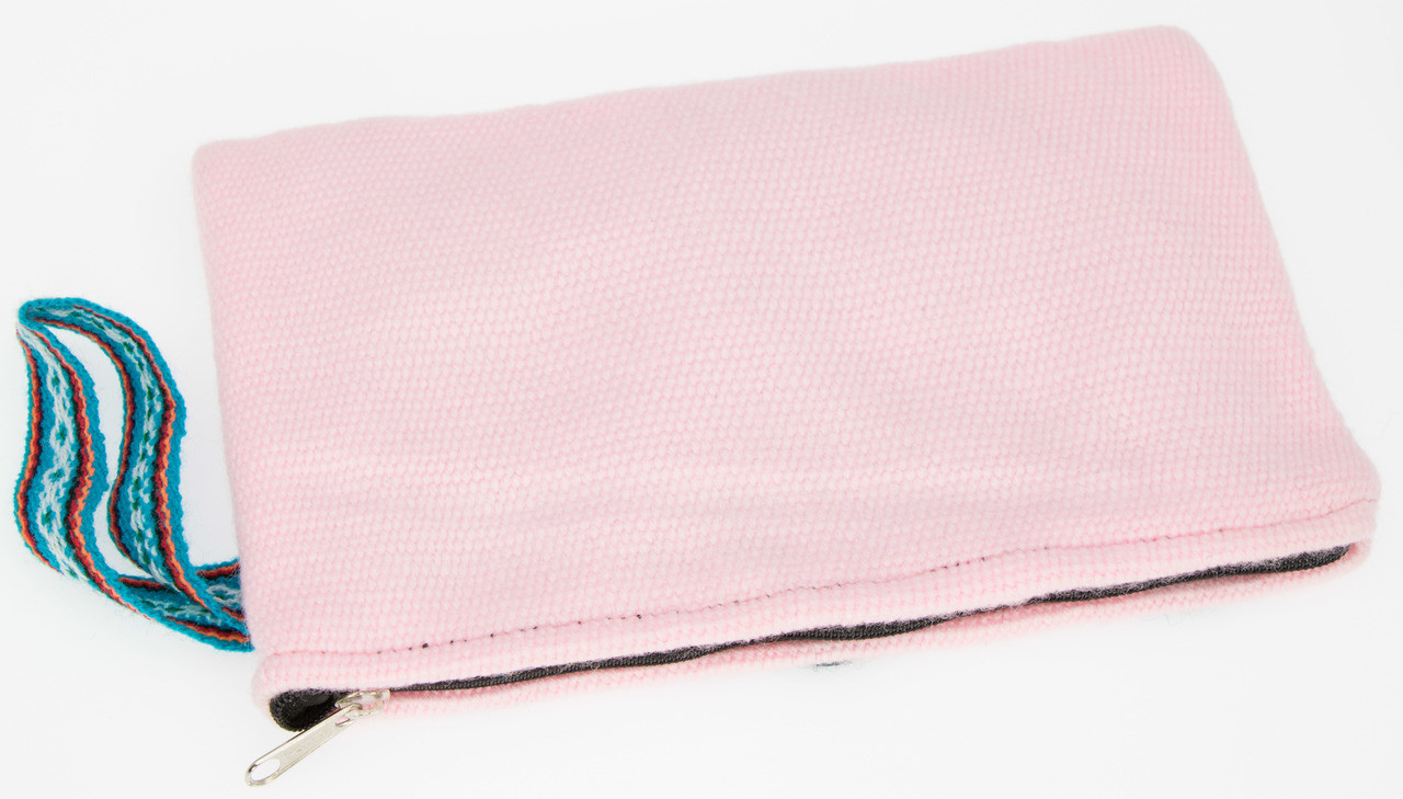 Hand Embroidered Wool Wristlet - Flowers by AndeanArt - US Stock - Image 9