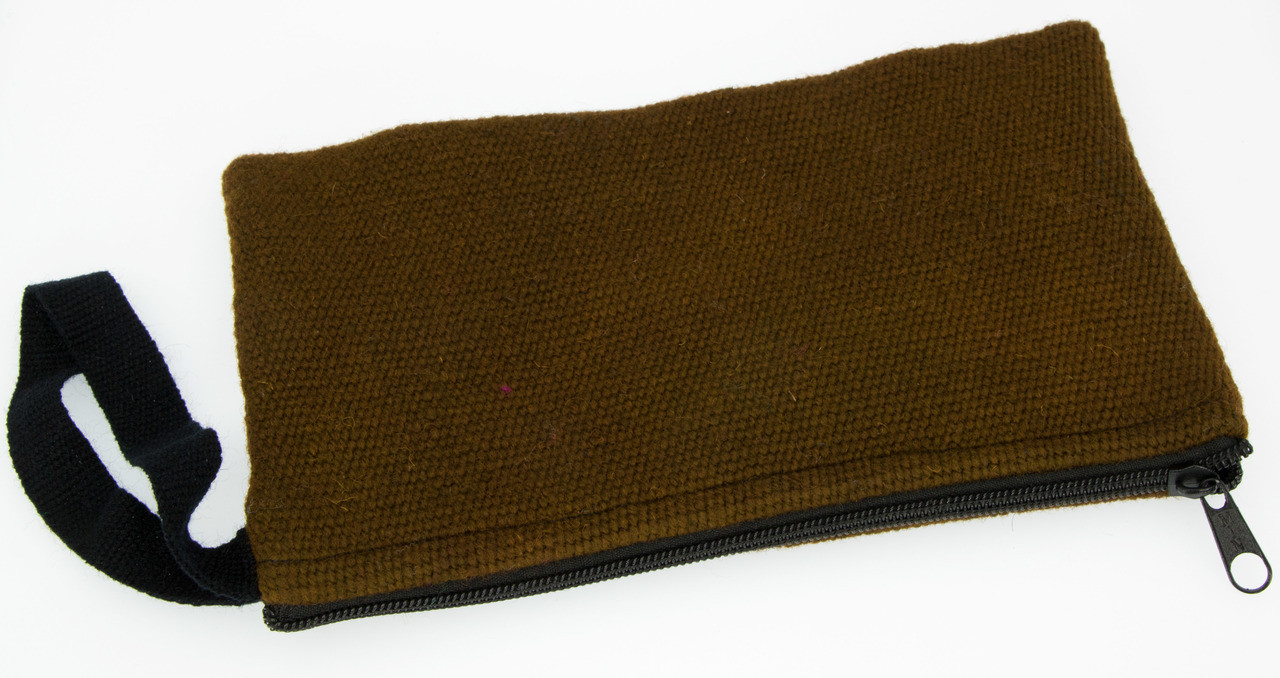 Hand Embroidered Wool Wristlet - Flowers by AndeanArt - US Stock - Image 13