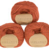 100% Baby Alpaca Skeins - Set of THREE by AndeanSun - Pumpkin Patch - 16702003