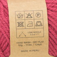 100% Baby Alpaca Skeins - Set of THREE by AndeanSun - Raspberry Rose - 16702003