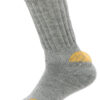 THERAPEUTIC Alpaca Socks - Scrunch CREW Terry-lined Socks Premium Quality - AndeanSun - US STOCK - Light Grey - 16711732