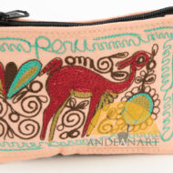 16201102 Embroidered Coin Purse Colca Canyon Style _2