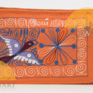 16201105 Embroidered Wristlet Purse Colca Canyon Style