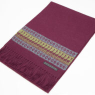 Burgundy (Turquoise Lime Contrast)