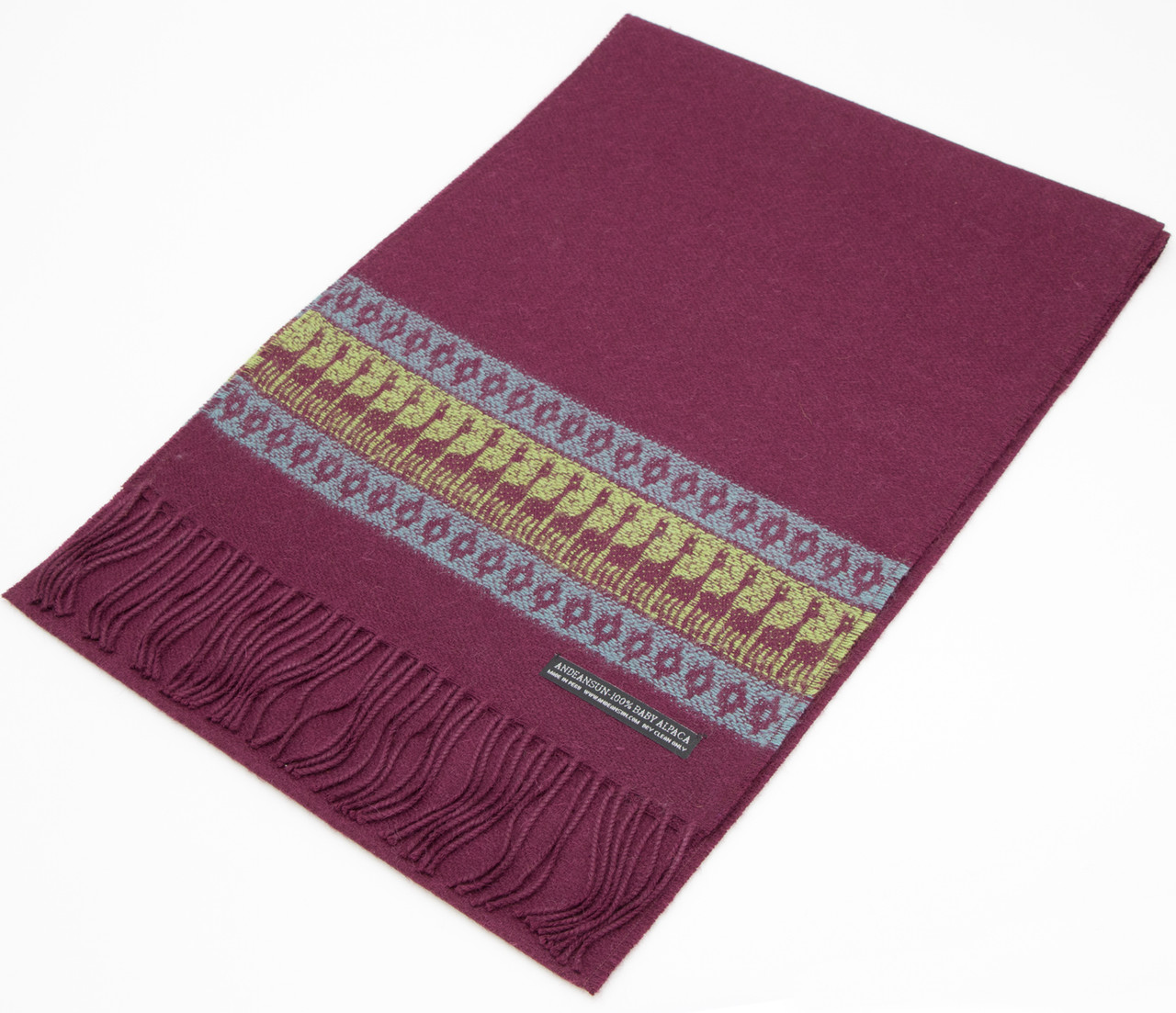 Burgundy (Turquoise Lime Contrast)