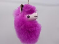 Alpaca Face Fur Keychain 4.5" - US STOCK - Image 2