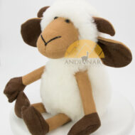 Alpaca Fur Ram - Alpaca Fur Stuffed Animal - White - 15981610
