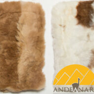 Square Alpaca Fur Pillow Cover 11" x 11" - Assorted Colors - 16728003