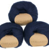 100% Baby Alpaca Skeins - Set of THREE by AndeanSun - Marine Blue - 16702003